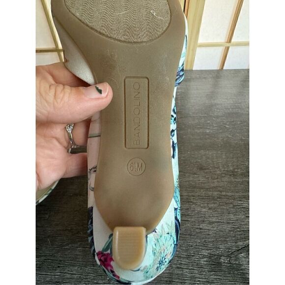 Bandolino Floral Heels - Multicolor - Picture 7 of 9